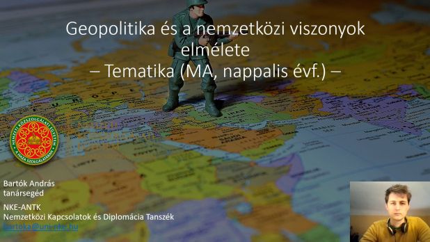 Geopolitika és a nemzetközi viszonyok elmélete 