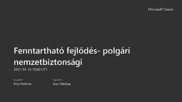 09. Dr. Máthé Katalin: Talajgazdálkodás és fenntarthatóság 